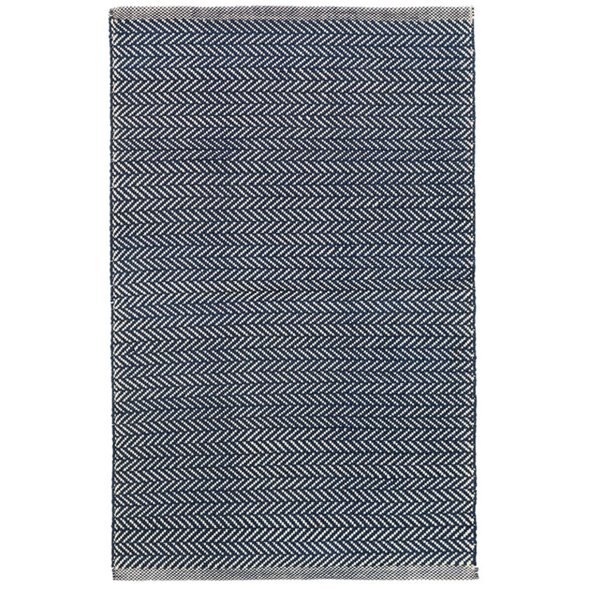 Herringbone Handwoven Cotton Rug