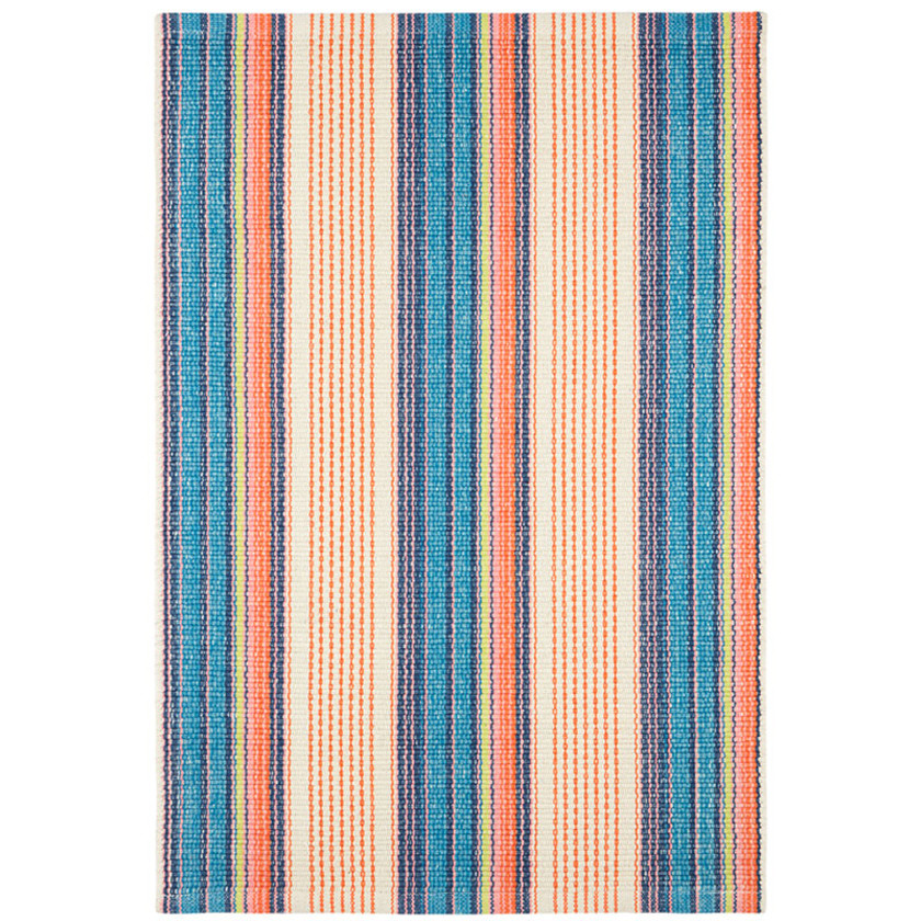 Sloane Stripe HandwovenCotton Rug