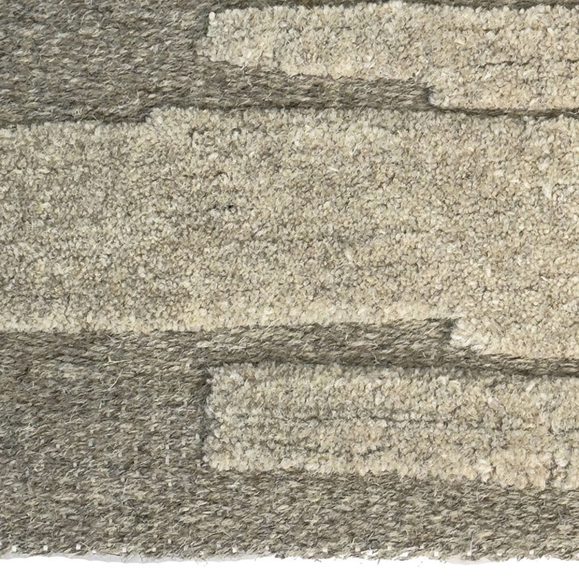 Tonal Textured Hand Tufted Wool Rug -  Alabaster, 5' x 8',Alabaster