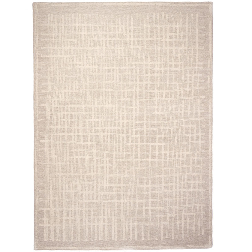 Geometric Hand Tufted Wool Rug