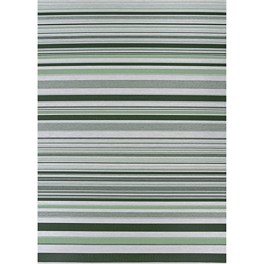 Striped Flat Woven Outdoor Rug