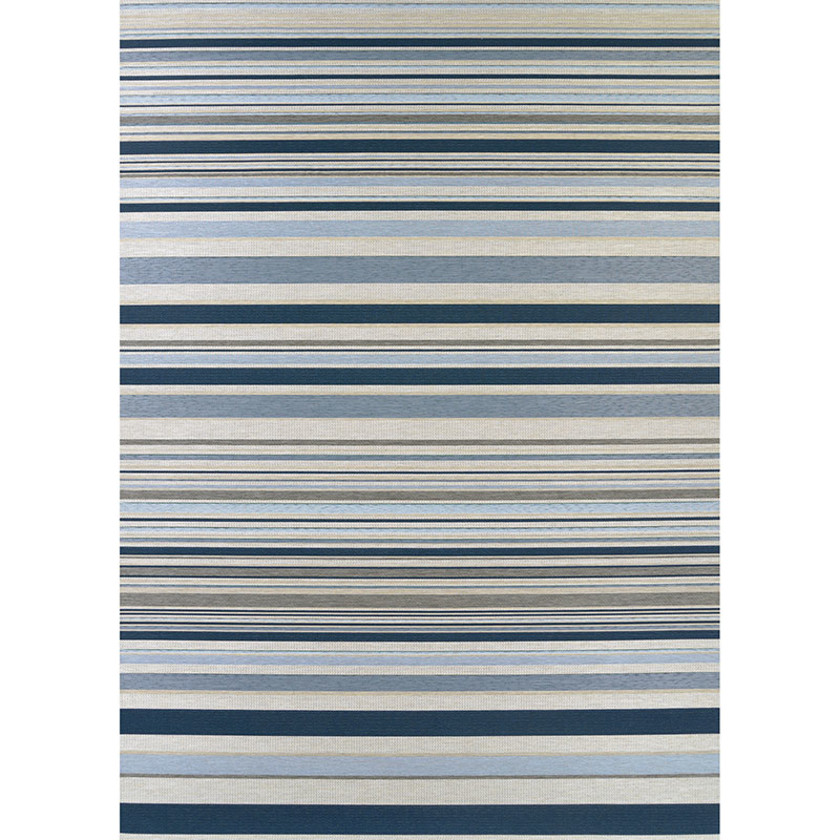 Striped Flat Woven Outdoor Rug