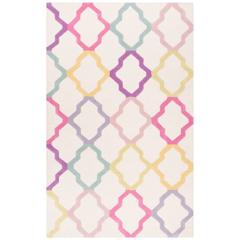 Lattice Hand Tufted Wool Rug