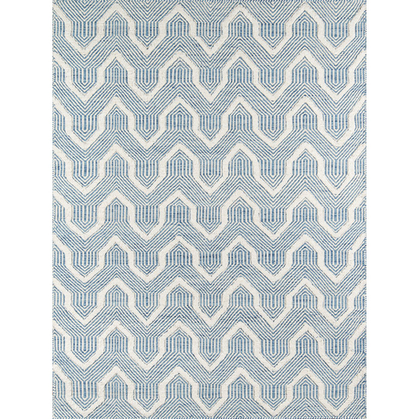 Arrow Stripe Handwoven Wool Rug