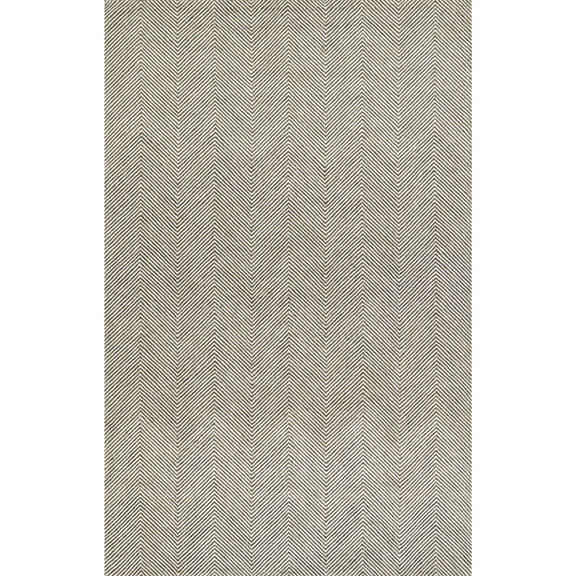 Herringbone Hand Tufted Wool Rug