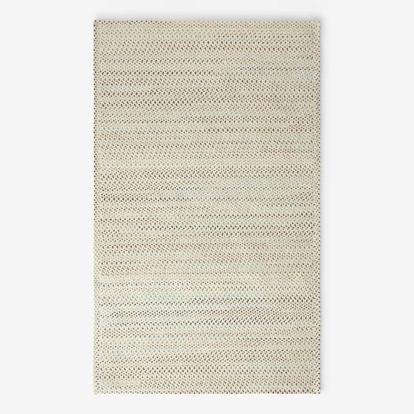 Dramatic Static Reversible Braided Rug