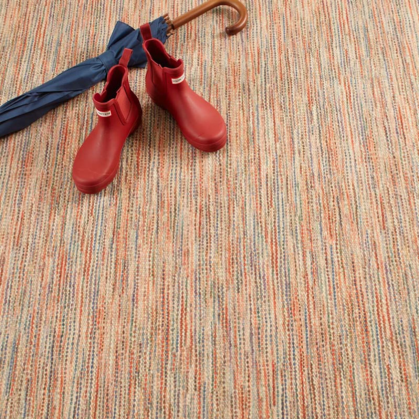 Clay Washable Rug,Multi