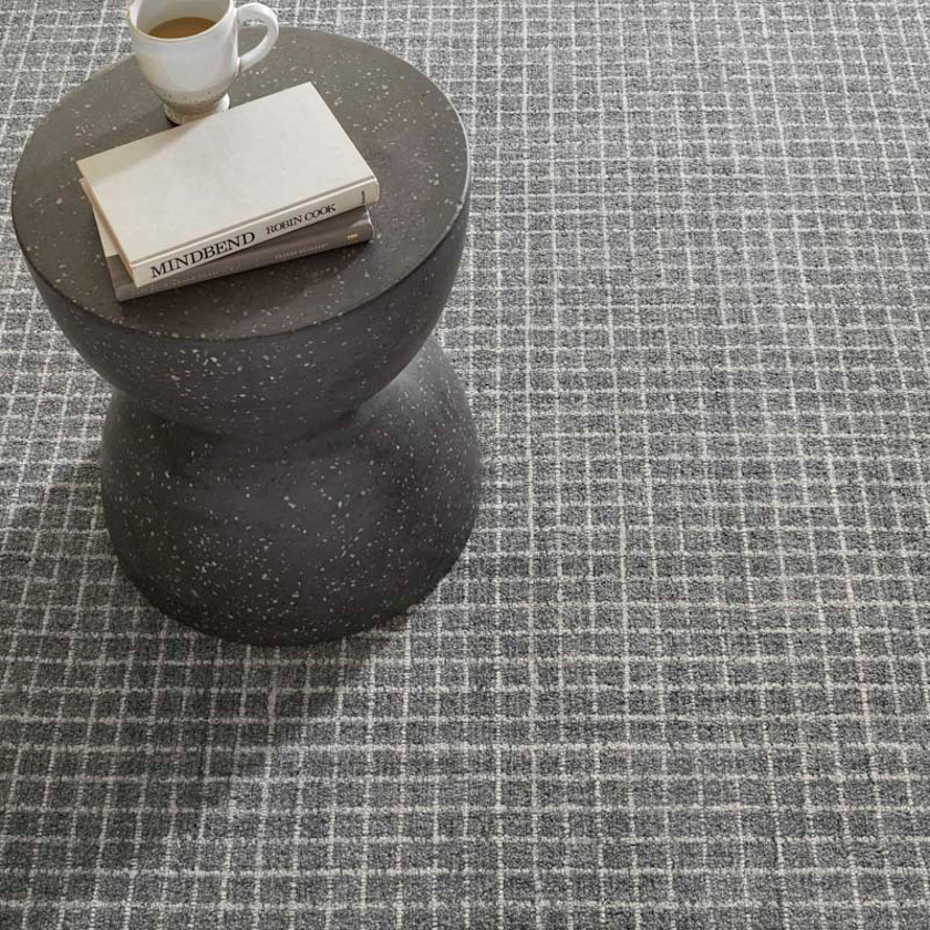 Conall Hand Hooked Wool Rug,Gray