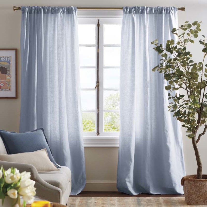 Linen Window Curtain