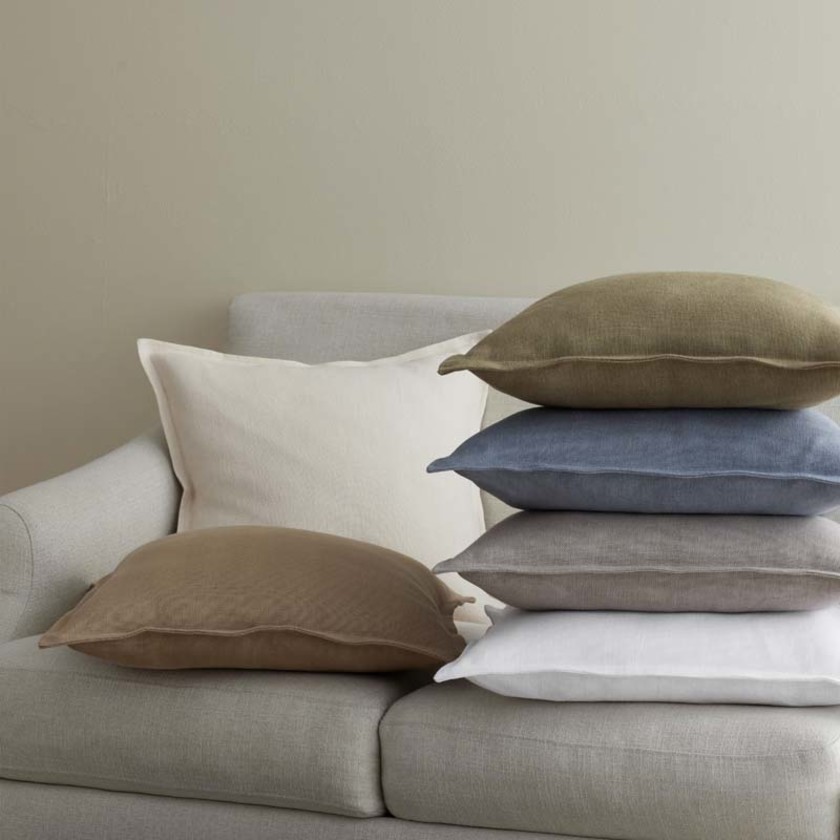Linen Decorative Square Pillow Cover