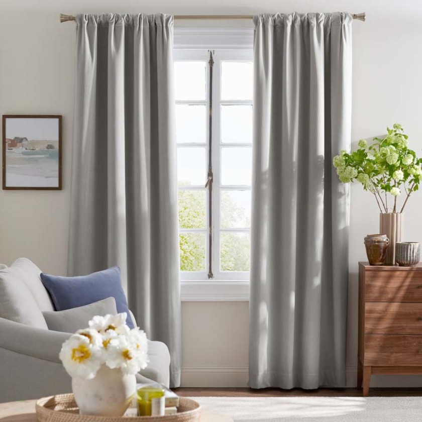 Velvet Blackout Window Curtain