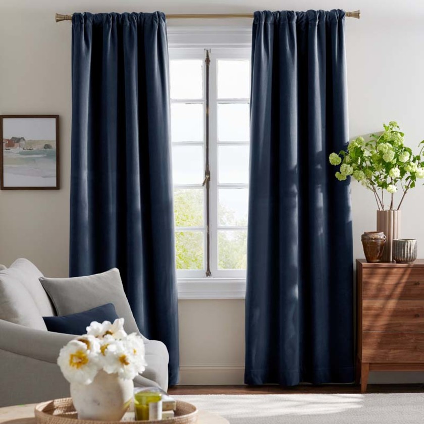 Velvet Blackout Window Curtain