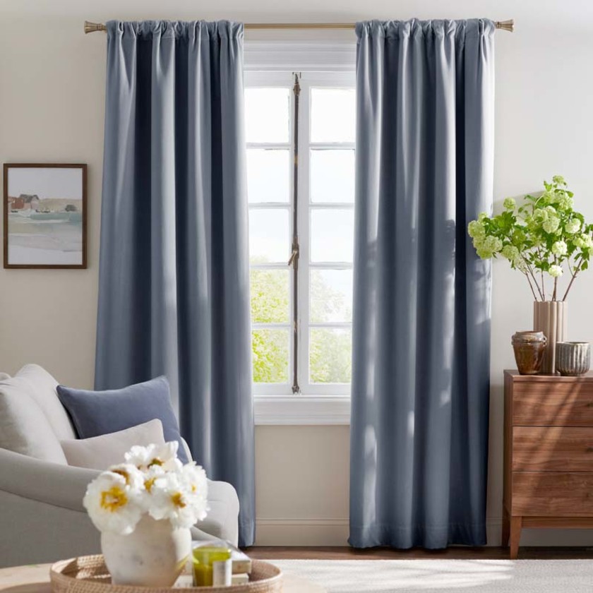 Velvet Blackout Window Curtain