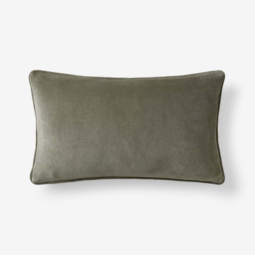 Velvet Decorative Lumbar Pillow Cover