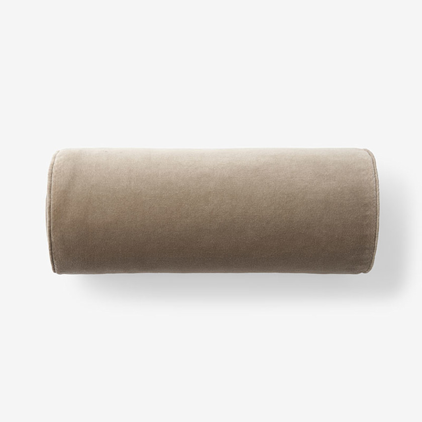 Velvet Decorative Bolster Pillow Cover