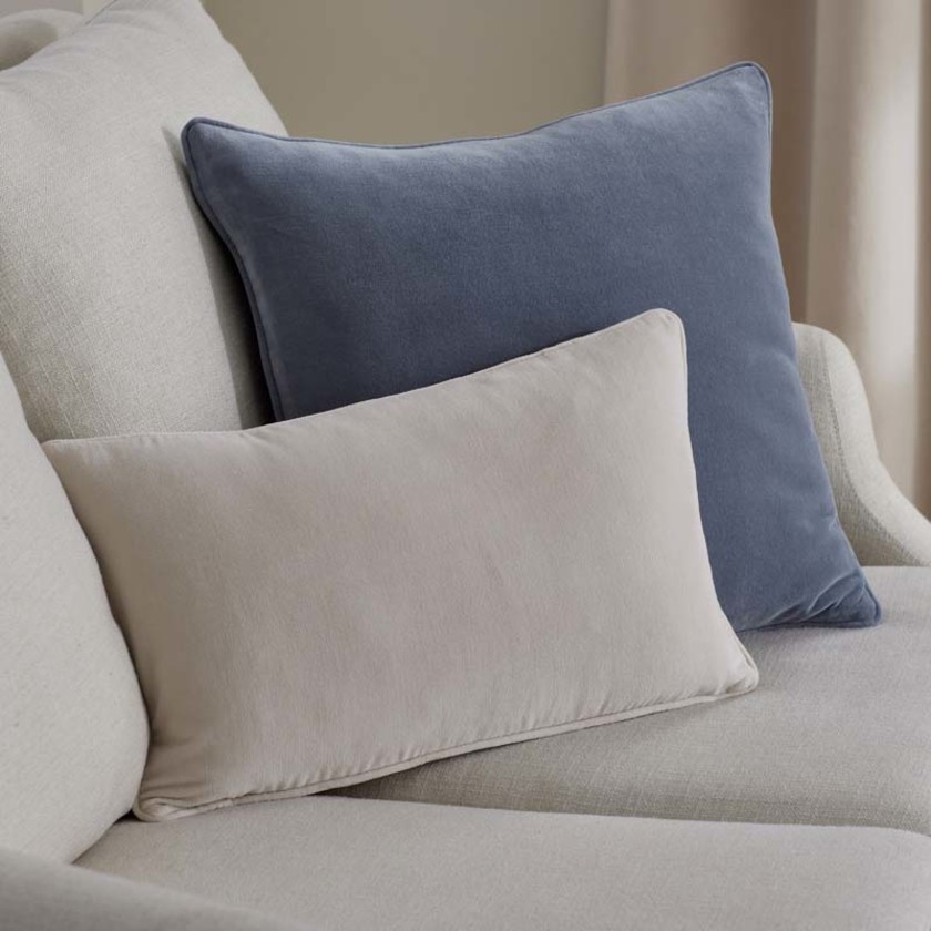 Velvet Decorative Square Pillow Cover - Sand, 20 in. x 20 in.,Sand