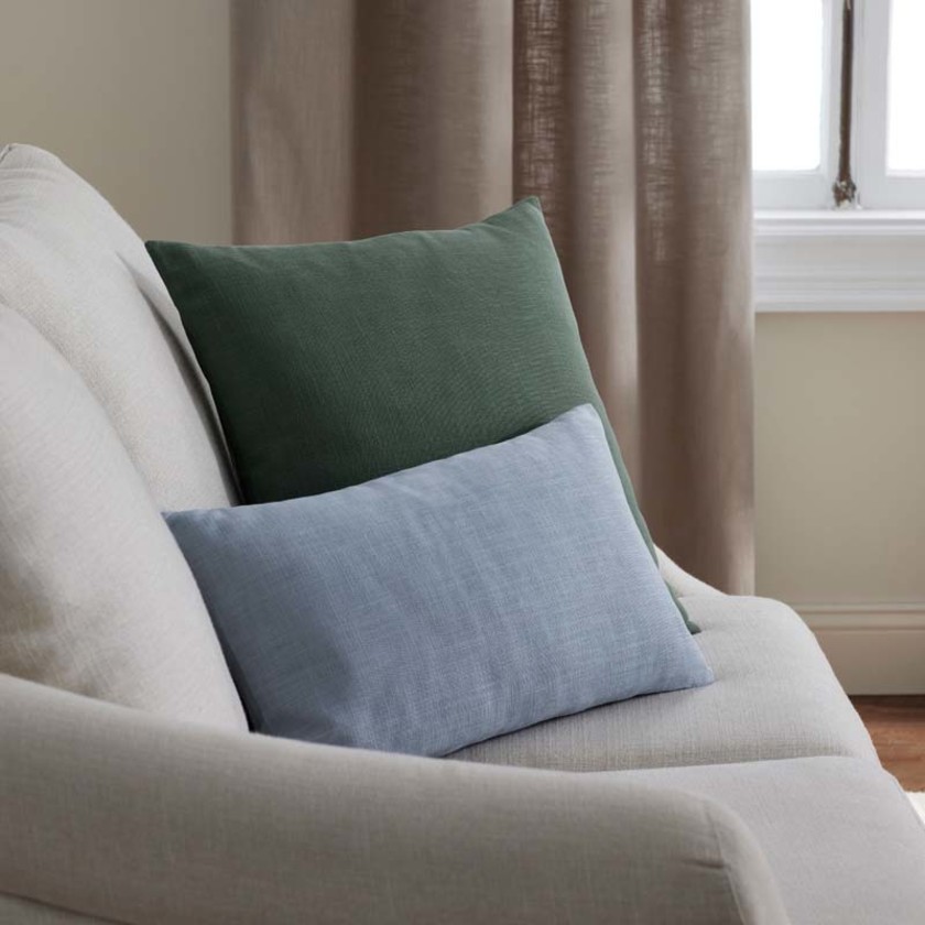 Texture Decorative Square Pillow Cover - Dusty Blue, 20 in. x 20 in.,Dusty Blue