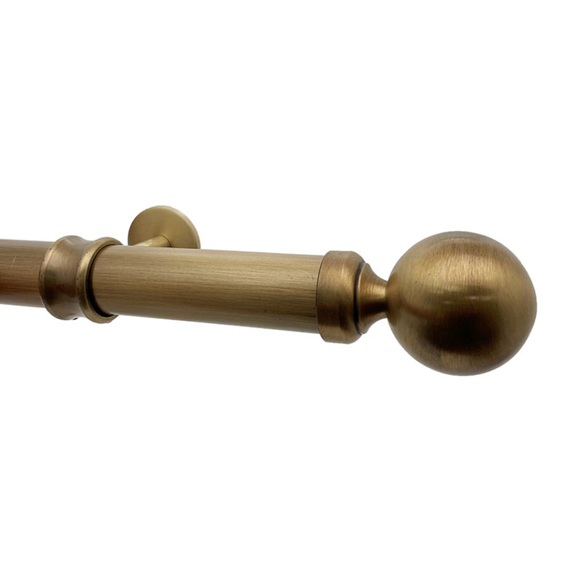 Sphere Finial and 1.5" diameter Rod Set