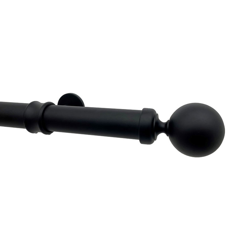 Sphere Finial and 1.5" diameter Rod Set