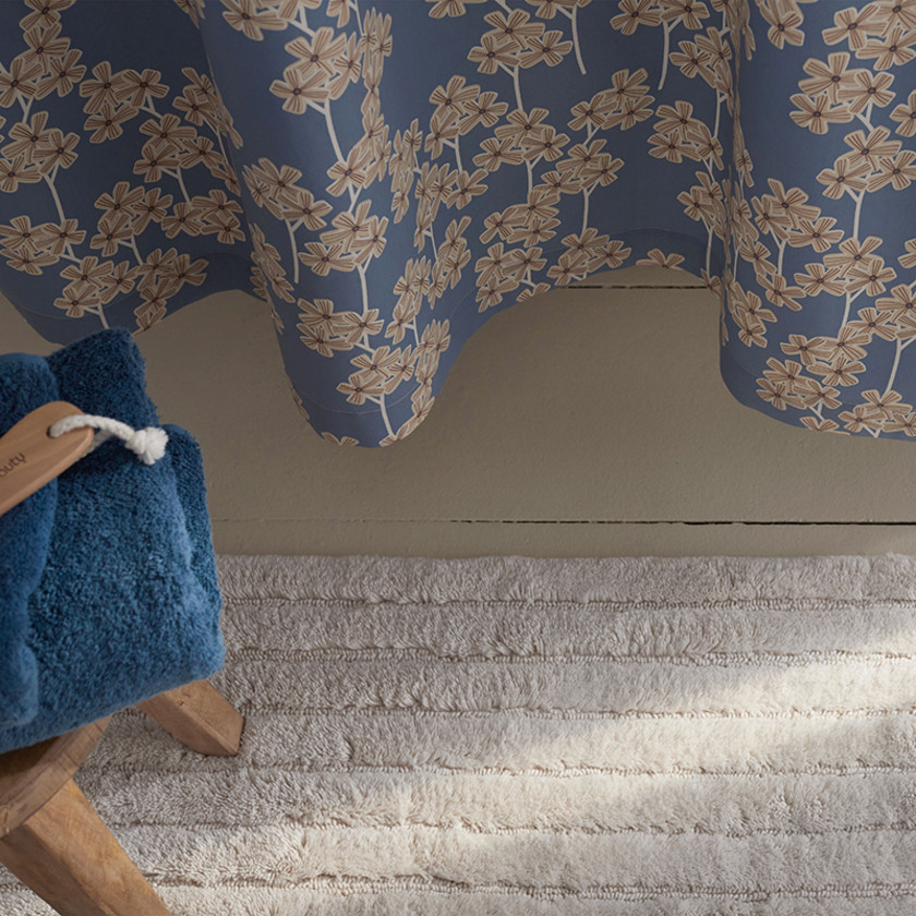 Quick Dry Bath Rug by Micro Cotton® - Linen, 17 x 24,Linen
