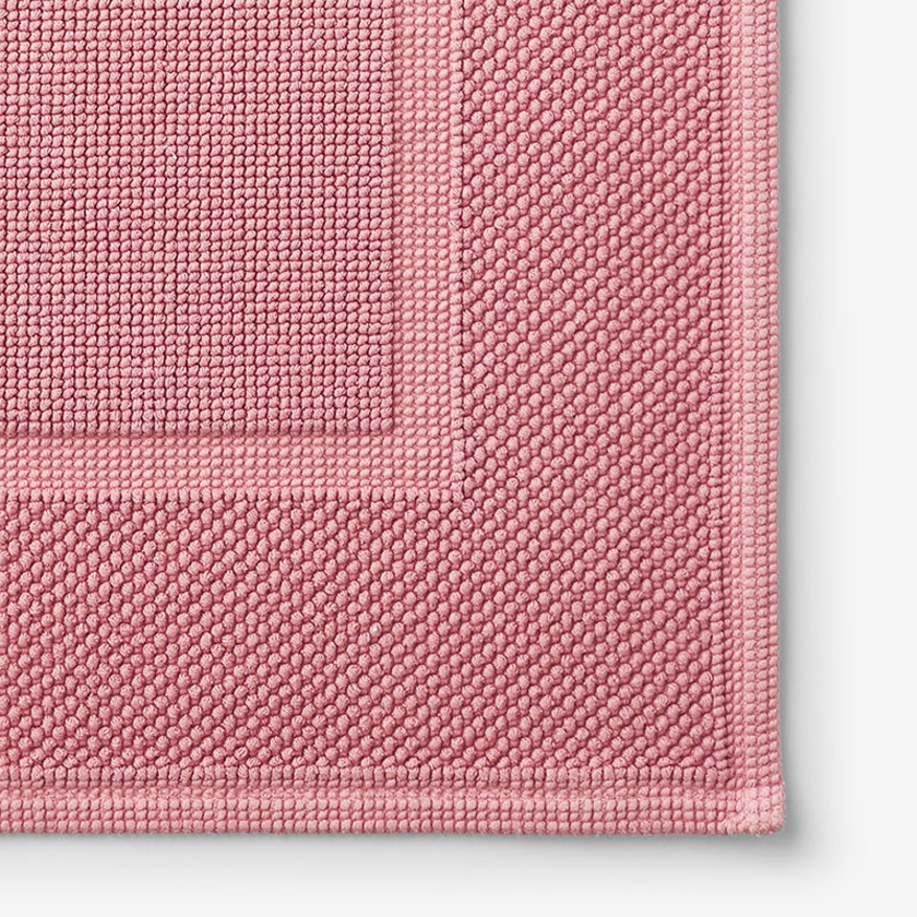Sterling Cotton Bath Mat - Rose,Rose