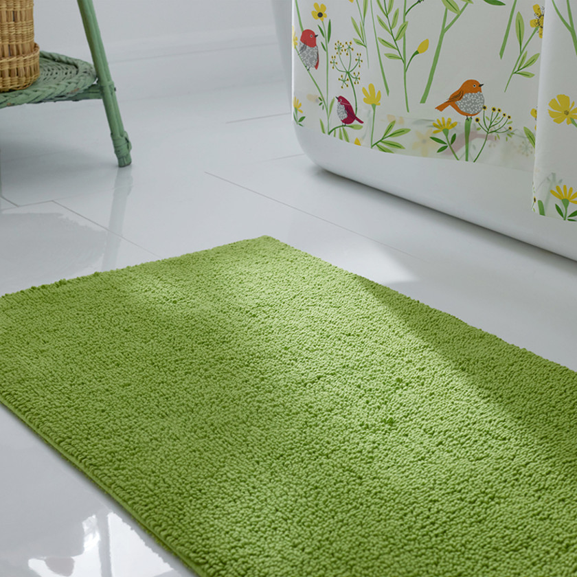 Bath Rug - Field Green, 17 in. x 24 in.,Field Green