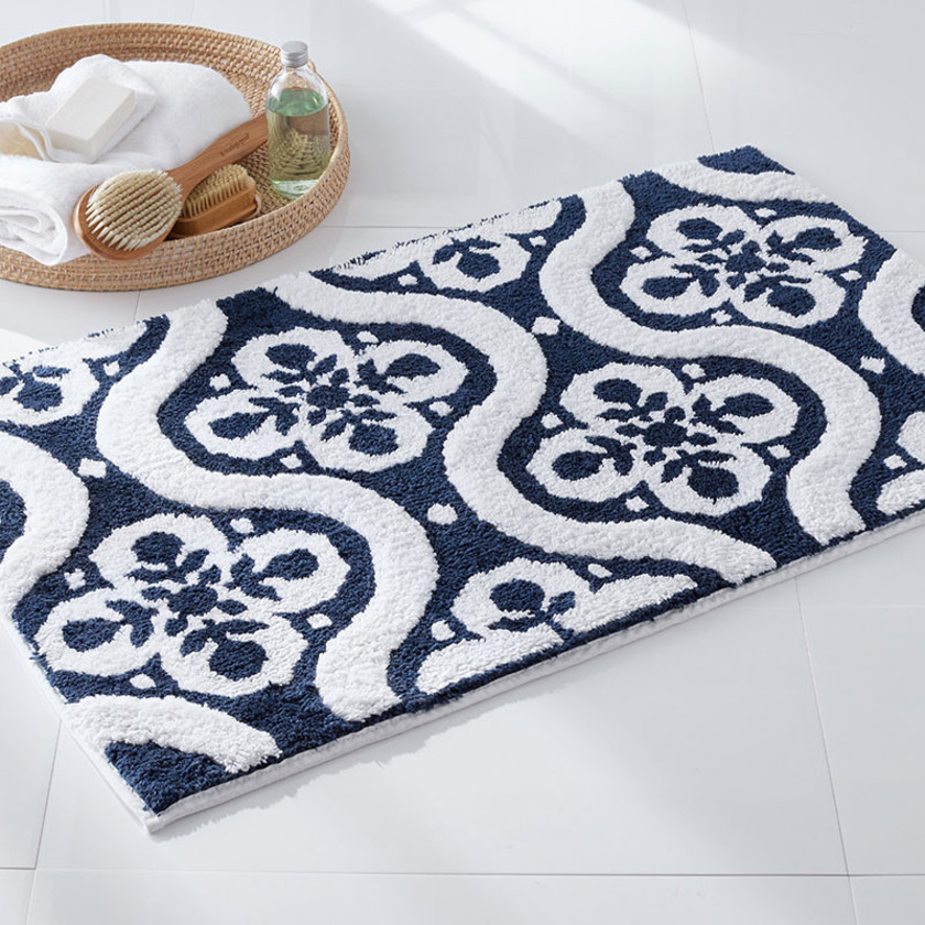 Tufted Bath Rugs,Medallion