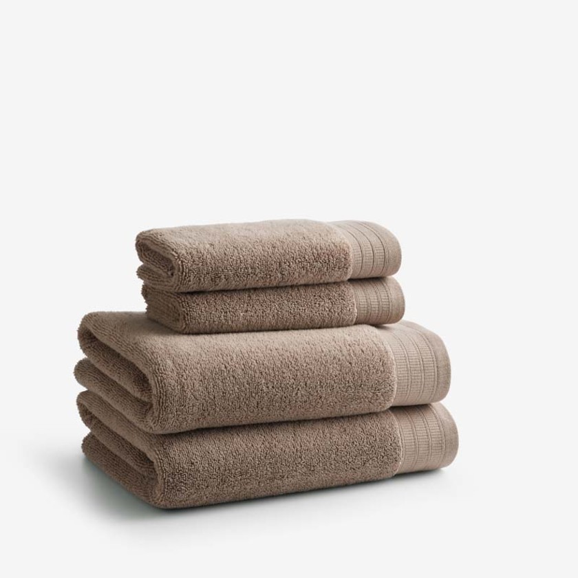 Plush Spa Solid Bath Towel Set