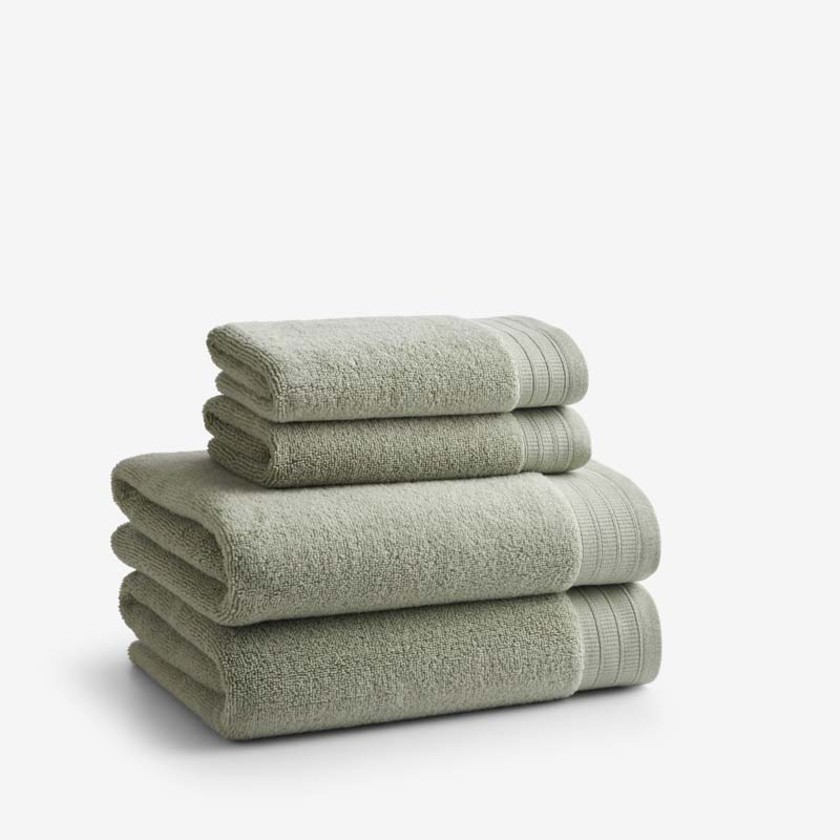 Plush Spa Solid Bath Towel Set