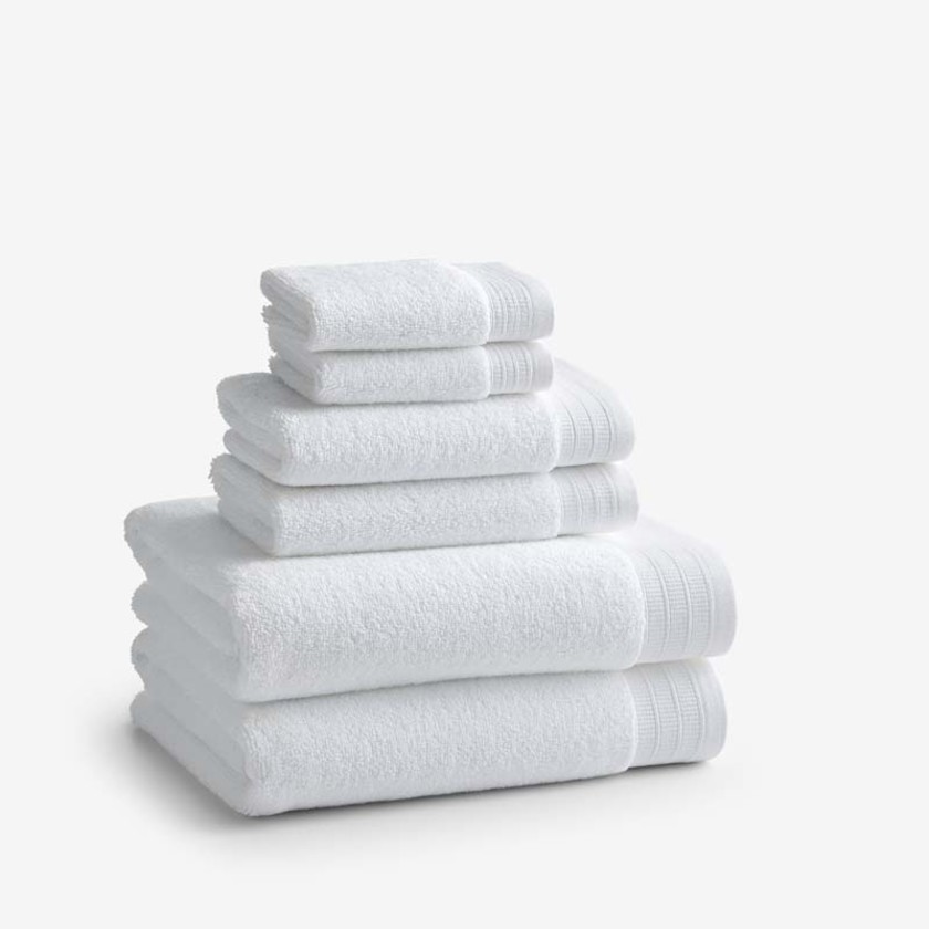 Plush Spa Solid Bath Towel Set