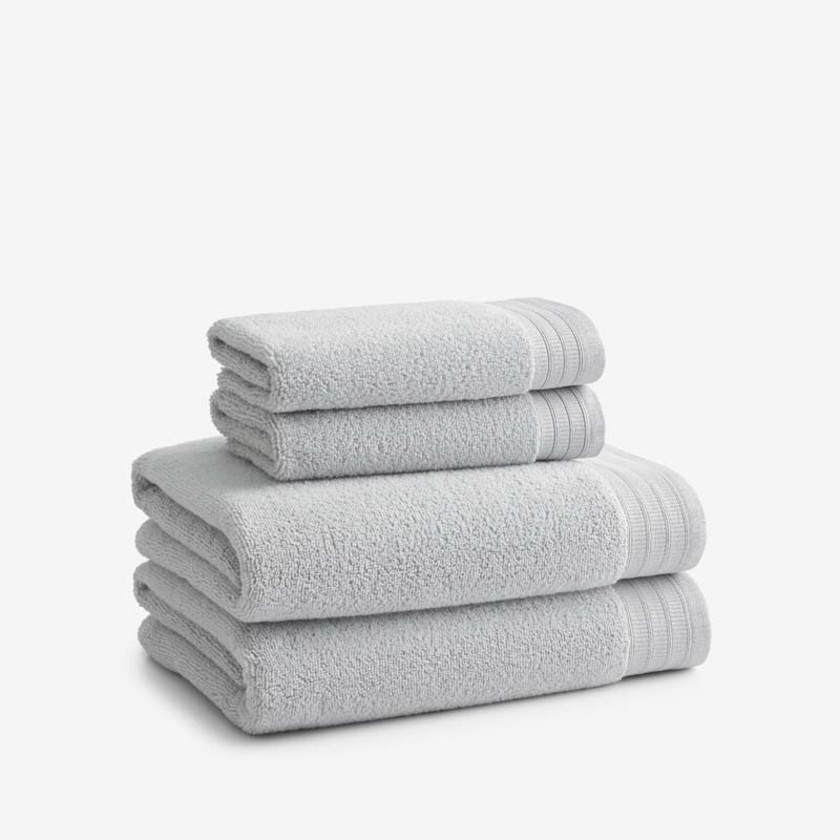 Plush Spa Solid Bath Towel Set