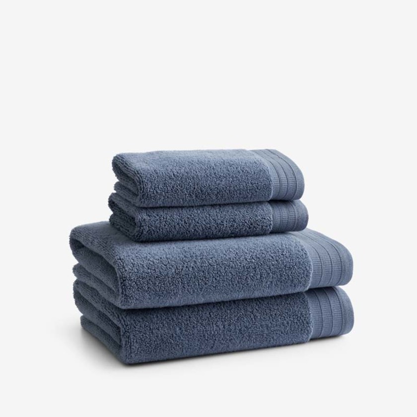 Plush Spa Solid Bath Towel Set