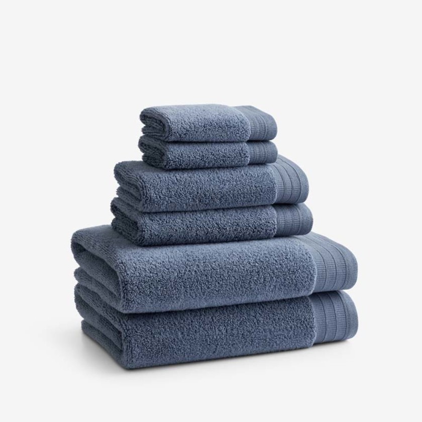 Plush Spa Solid Bath Towel Set