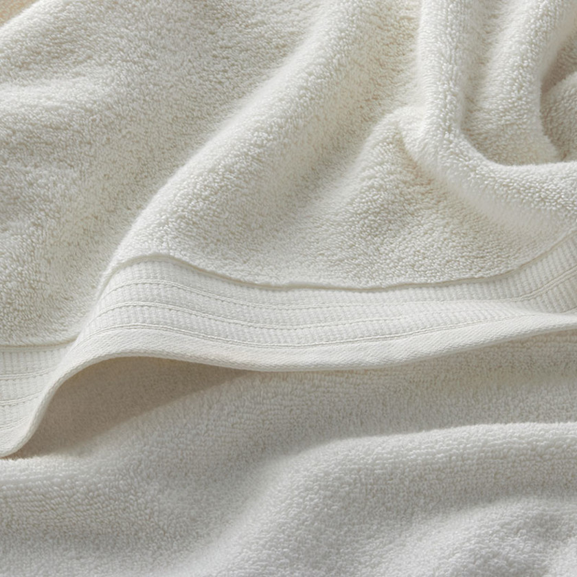 Plush Spa Solid Hand Towel - Cream,Cream