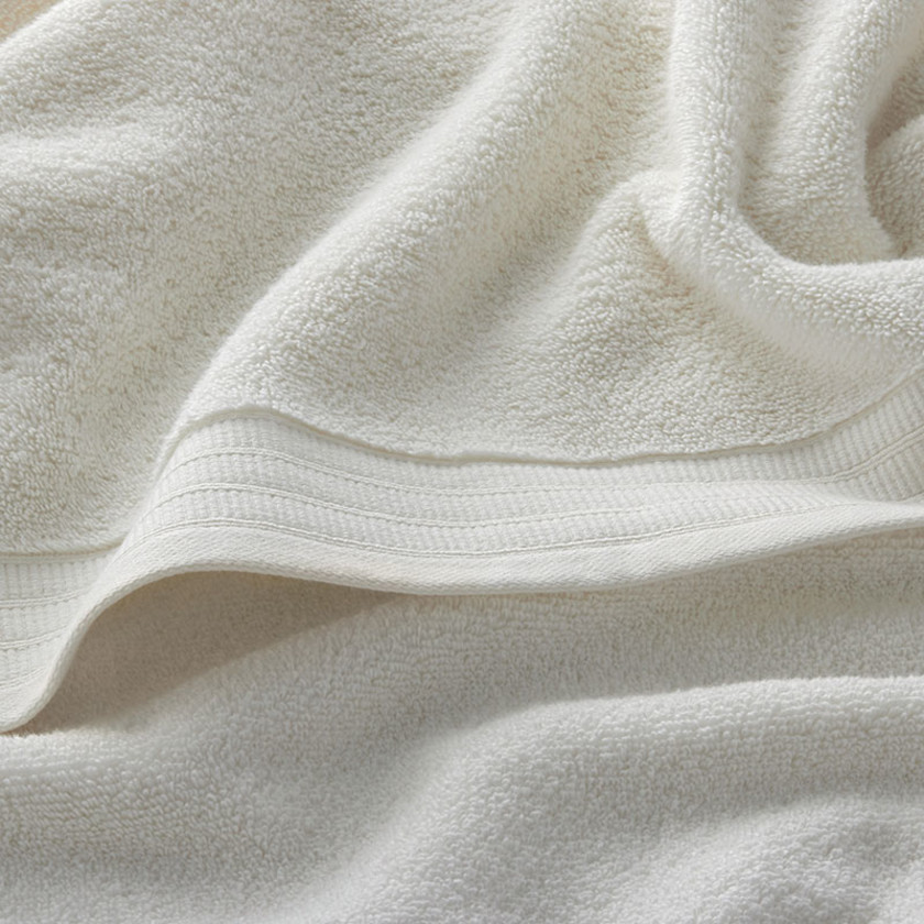 Plush Spa Solid Hand Towel - Cream