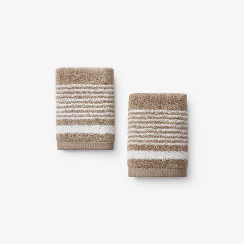 Plush Spa Stripe Bath Towel