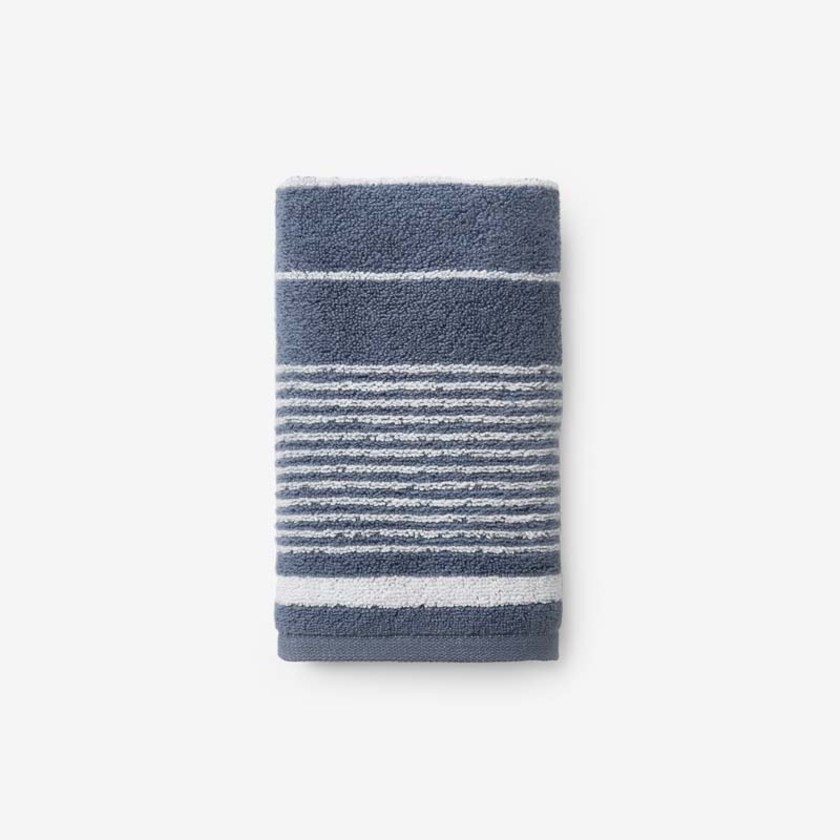 Plush Spa Stripe Bath Towel