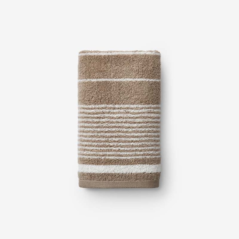 Plush Spa Stripe Bath Towel