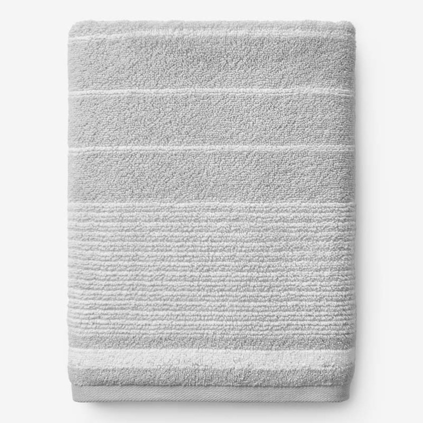 Plush Spa Stripe Bath Towel