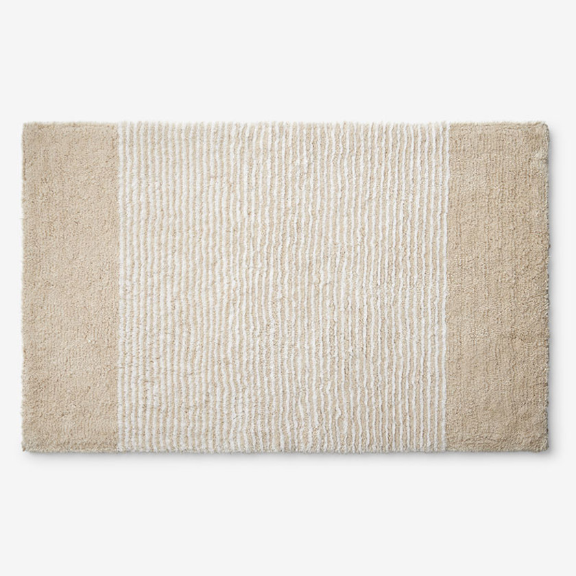 Striped Bath Rug