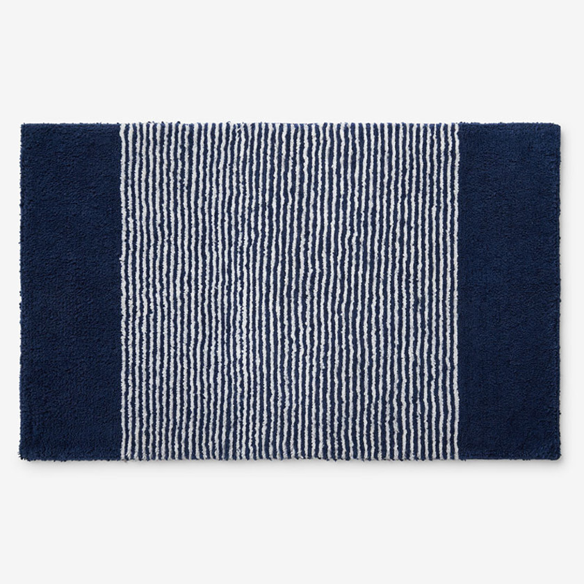 Striped Bath Rug