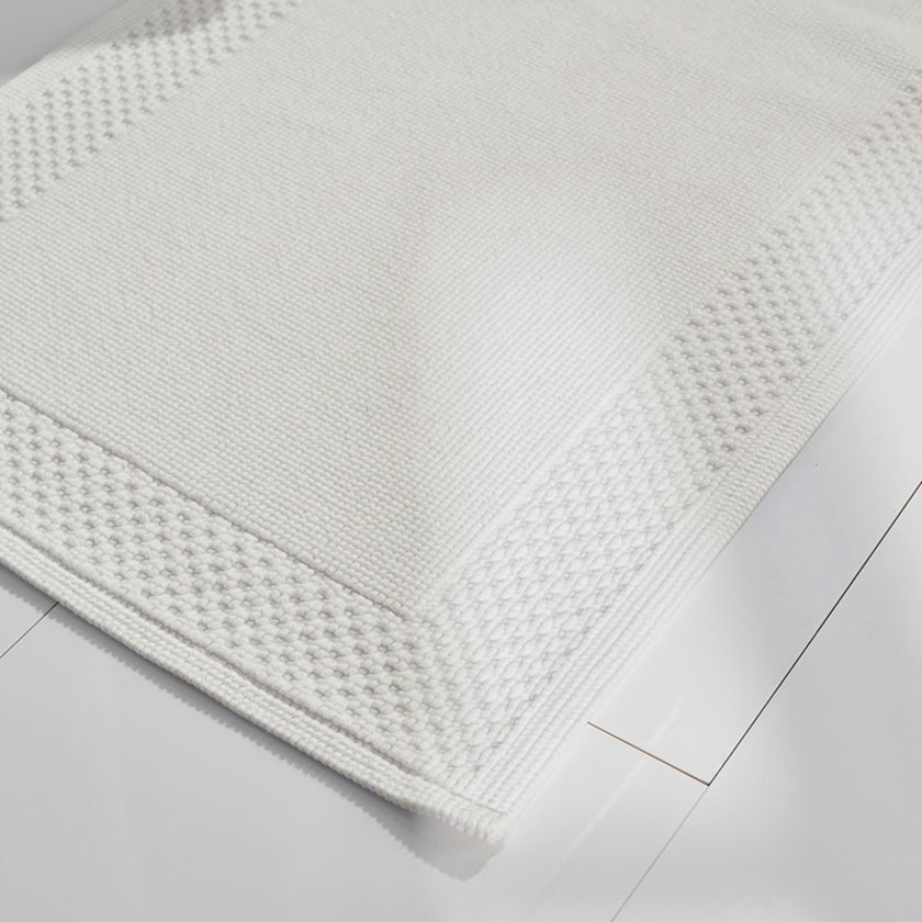 Sterling Cotton Bath Mat - Ivory, 17 in. x 24 in.,Ivory