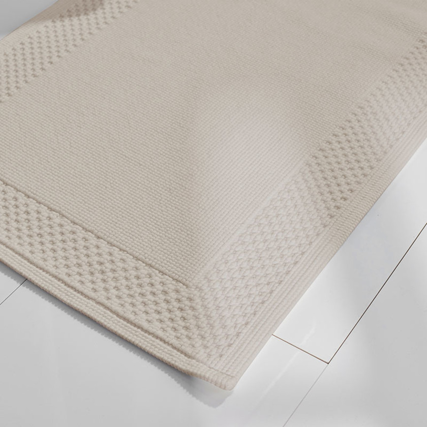 Sterling Cotton Bath Mat - Latte, 17 in. x 24 in.,Latte