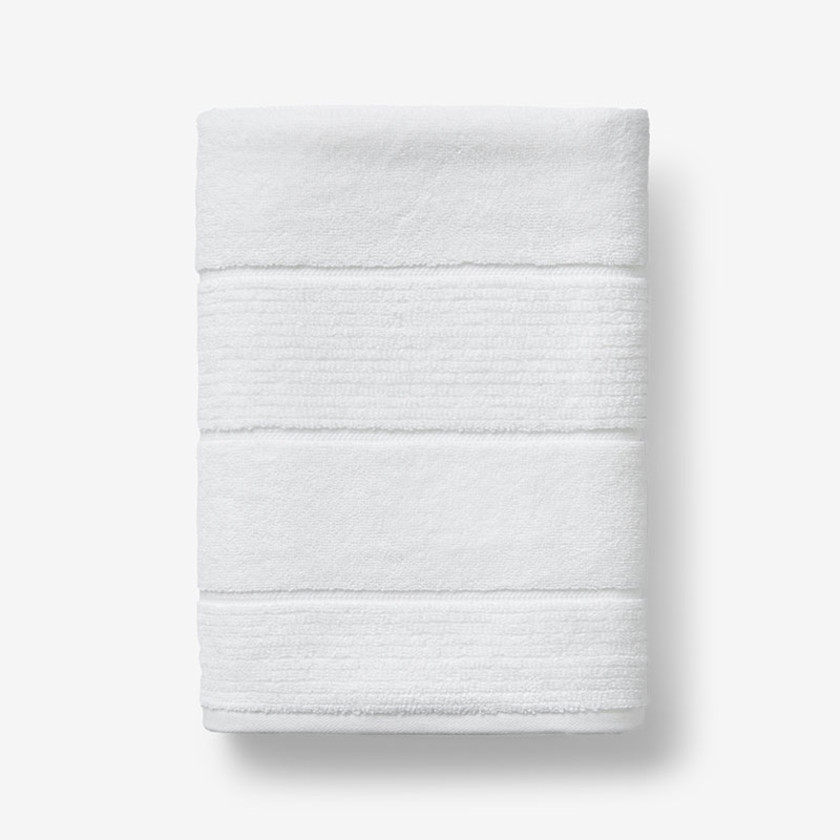 Textured Stripe Bath Towel