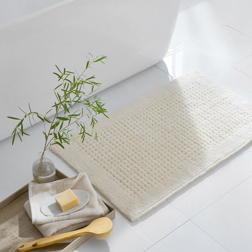 Mirage Bath Rug - Ecru, 17 in. x 24 in.,Ecru