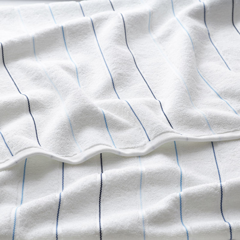 Dash & Stripe Washcloths, Set of 2 - Stripe Blue,Stripe Blue