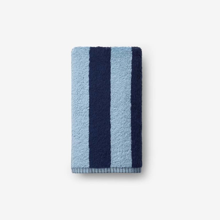 Reversible Stripe Turkish Cotton Bath Towel