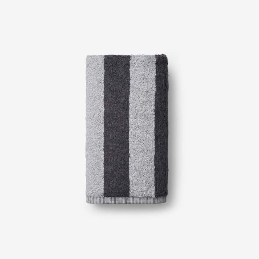 Reversible Stripe Turkish Cotton Bath Towel