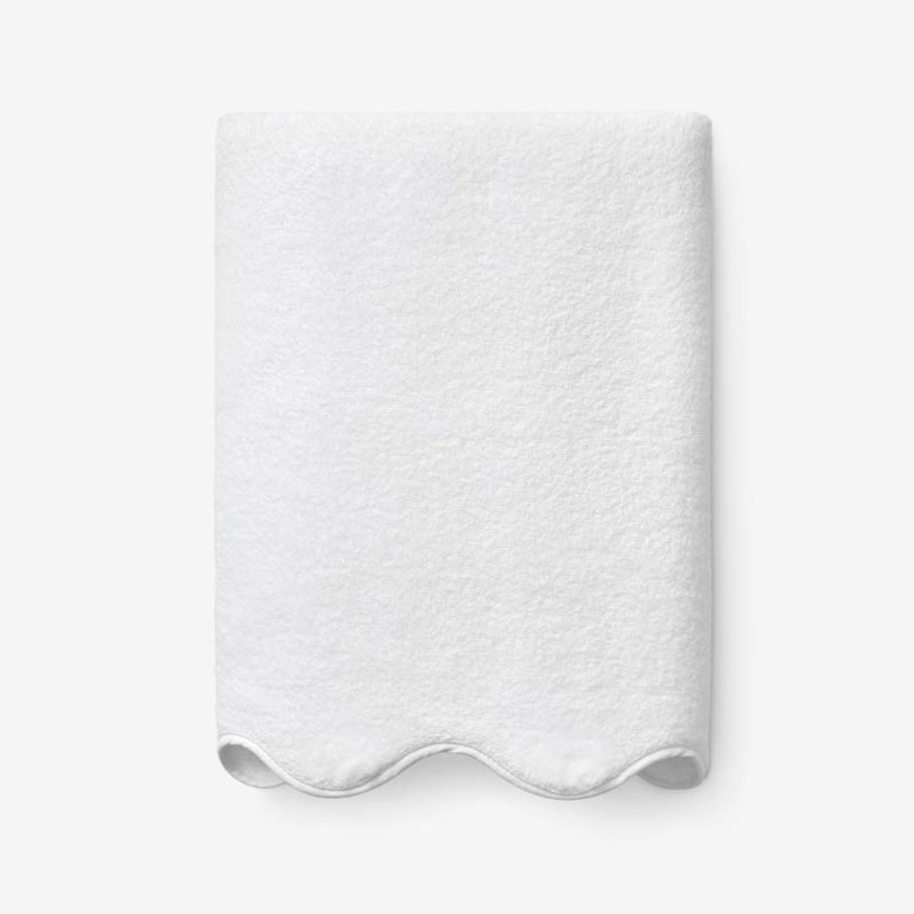 Scalloped Edge Bath Towel