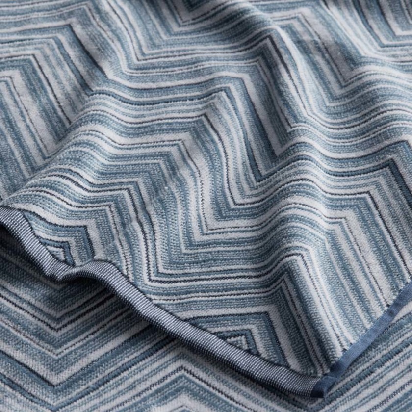 Chevron Hand Towel - Navy Multi,Navy Multi